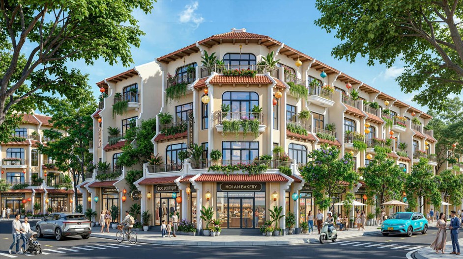 NHÀ PHỐ LIỀN KỀ HOÀN THIỆN VINHOMES SÀI GÒN PARK HÓC MÔN – GIÁ 6,6 TỶ